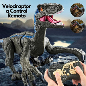 Velociraptor a Control Remoto - Juguete Realista