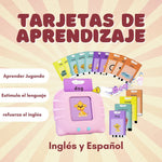 Tarjetas Parlantes de Aprendizaje Didáctico Inglés-Español