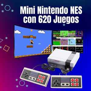 Mini Nintendo NES con 620 juegos