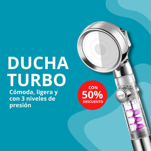 Ducha Turbo con Filtro