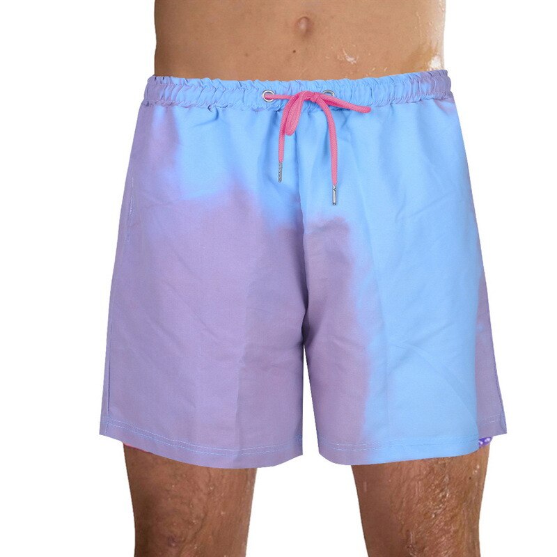 Pantalonetas que cambian de color con la temperatura del agua .