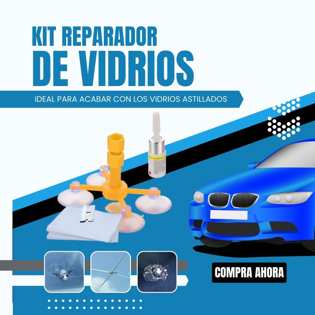 Kit Reparador de Parabrisas Para Autos