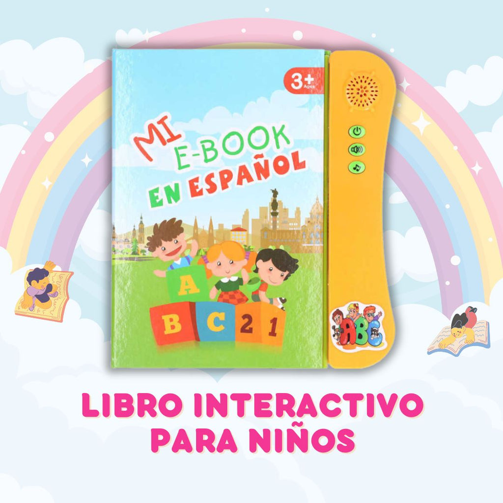 Libro interactivo de aprendizaje para niños