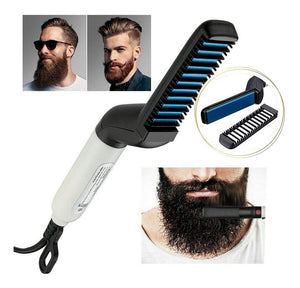 Cepillo Electrico Peine Para Cabello y Barba